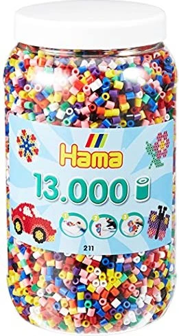 Hama Dose mit Perlen