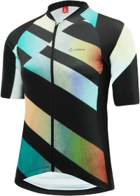 Löffler Statement Full-Zip Trikot kurzarm schwarz (Damen)