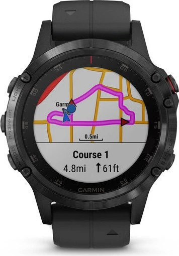 Garmin Fenix 5 Plus Sapphire schwarz
