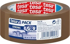 tesa tesapack Strong Klebeband braun, 38mm/66m, 1 Stück