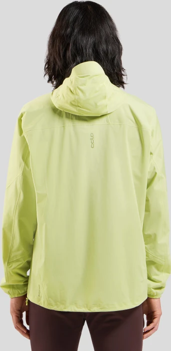 Odlo Waterproof X-Alp Performance Knit Laufjacke shadow lime (Herren)