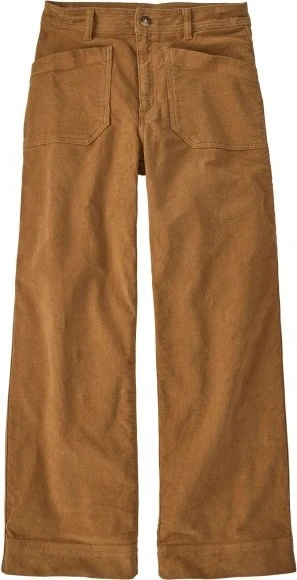 Patagonia Wide-Leg Corduroy Kletterhose lang nest brown (Damen)