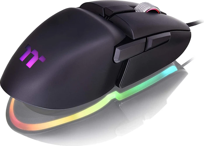 Thermaltake Argent M5 RGB Gaming Mouse, schwarz, USB
