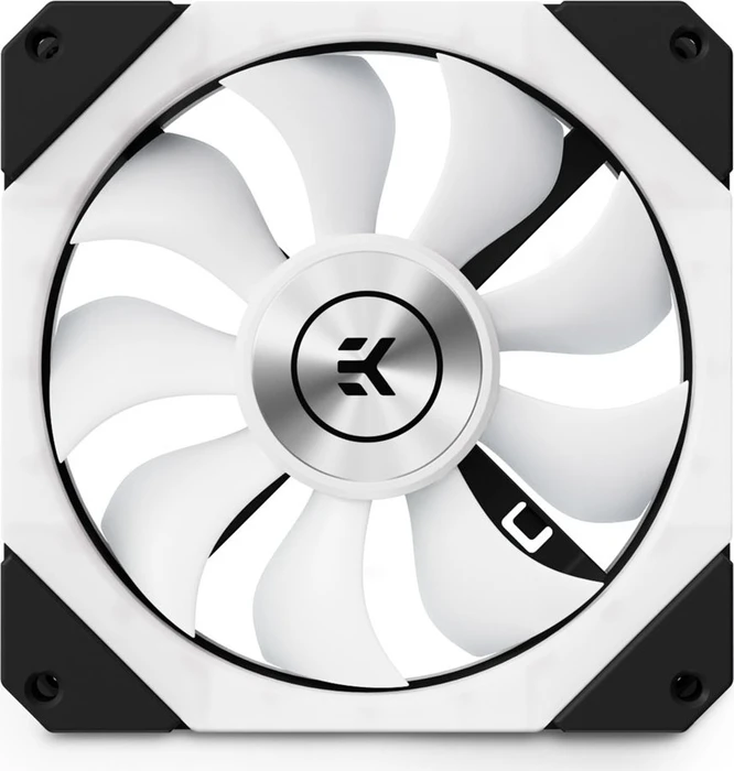 EK Water Blocks EK-Quantum Impulse 120 D-RGB Black, 400-1800rpm, LED-Steuerung, 120mm