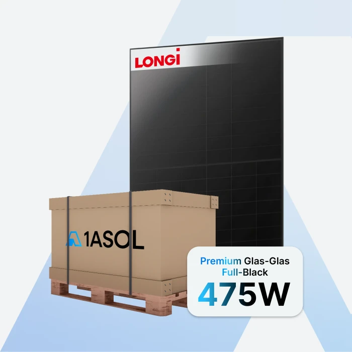 Longi LR7-54HVBB-475M, 475Wp, 36 Stück, 17.10kWp