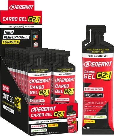 Enervit C2:1 Pro Carbo Gel Lemon Sodium 60ml