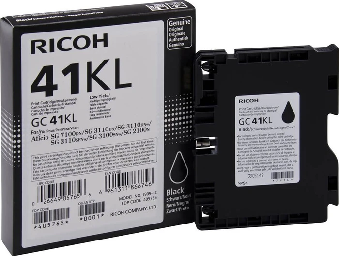 RICOH Gel GC41KL schwarz niedrige Kapazität