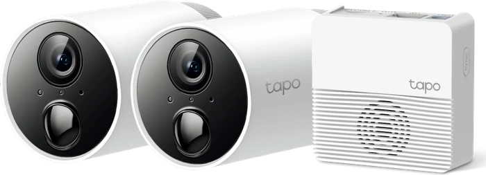 TP-Link Tapo C400S2, 2 Kameras mit Smart Hub, Set