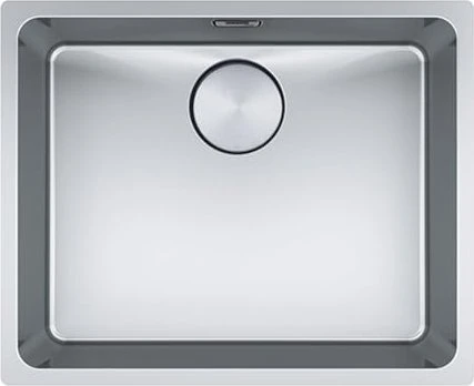 Franke Mythos MYX 110-55 Unterbau Becken mittig mit Ablauffernbedienung edelstahl