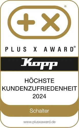Kopp HK07 - UAE-Abdeckung, Schrägauslass, 1-2 Anschlüsse, reinweiß