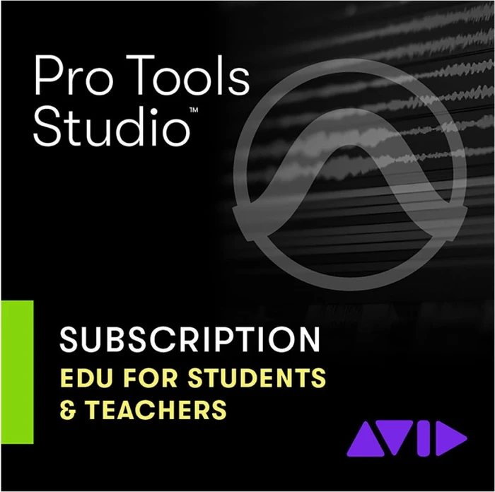 Avid Pro Tools Studio, 1 Jahr, EDU, ESD (multilingual) (PC/MAC)