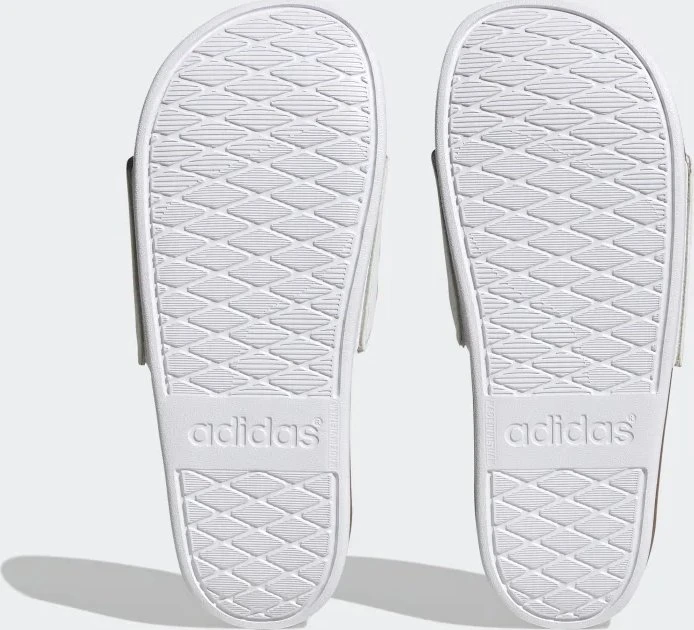 adidas Comfort Adilette cloud white/matte gold (Damen)