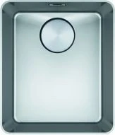 Franke Mythos MYX 210-34 flächenbündig Becken mittig edelstahl