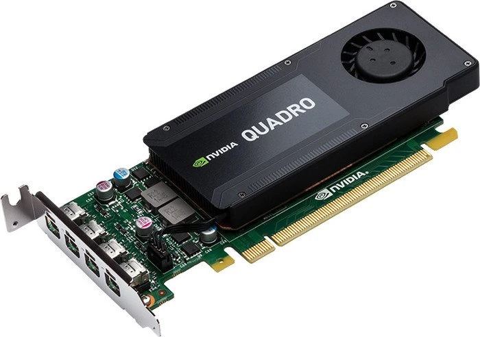PNY Quadro K1200 DisplayPort, 4GB GDDR5, 4x mDP