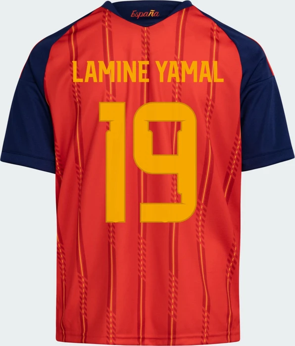 adidas FIFA WM 2026 Spanien Lamine Yamal Winner Heimtrikot kurzarm vivid red (Junior)