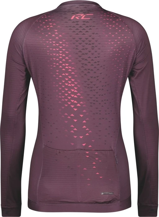 Scott RC Pro Trikot langarm dark purple/carmine pink (Damen)