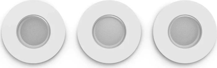 Philips Hue White and Color Ambiance Xamento Einbauleuchte rund weiß, 3 Stück