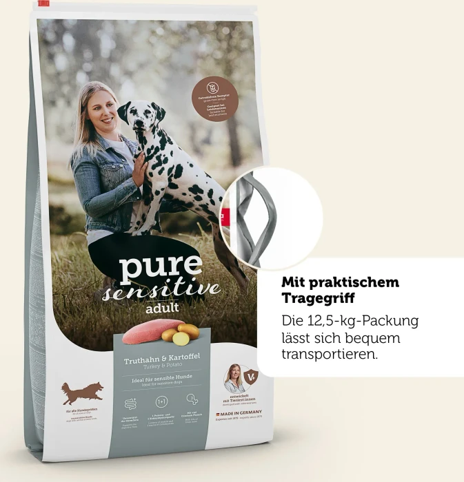 Mera Dog High Premium Pure Truthahn und Kartoffel, 12.50kg