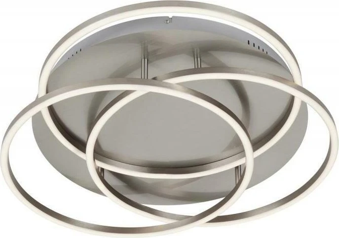 Briloner Frame LED Deckenleuchte 56W 52.5cm nickel matt