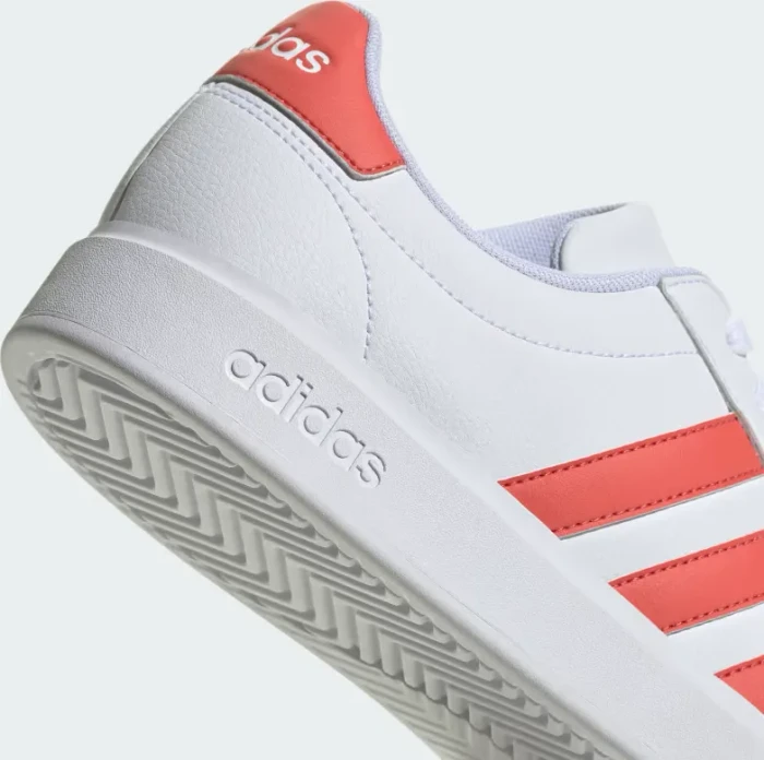 adidas Grand Court 2.0 cloud white/preloved scarlet