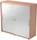 Hammerbacher Schiebetürenschrank 3OH V1753S, Relinggriff, nussbaum/silber, Aktenschrank (V1753S/N/S/RE)