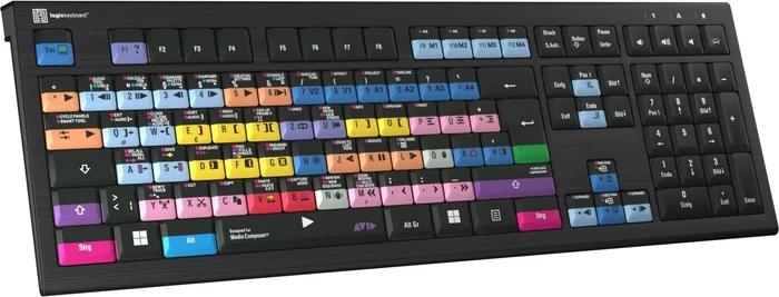 LogicKeyboard Astra 2 Pro Avid Media Composer PC, USB, DE