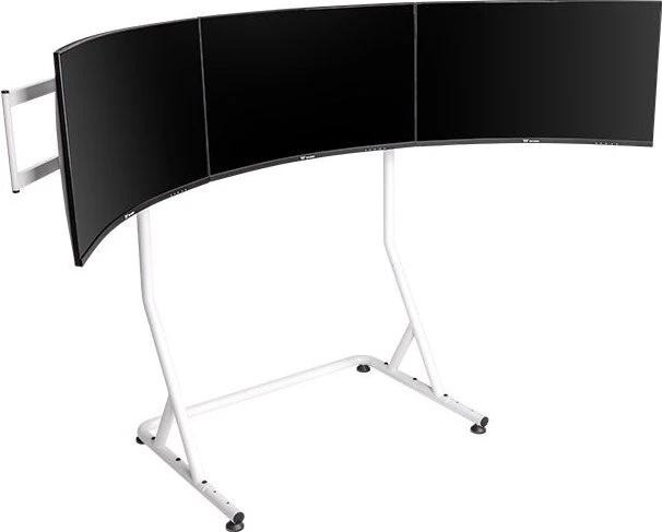 Thermaltake Triple Monitor Stand Pro Snow für Racing Simulator Cockpit GR500, weiß