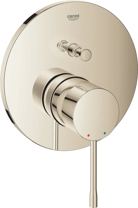Grohe Essence Einhand-Brausearmatur mit 2-Wege Umstellung nickel poliert