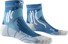 X-Bionic Run Speed Two Laufsocken teal blue/pearl grey