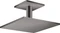 Hansgrohe Axor ShowerSolutions Kopfbrause 300/300 2jet mit Deckenanschluss brushed black chrome Vorschaubild