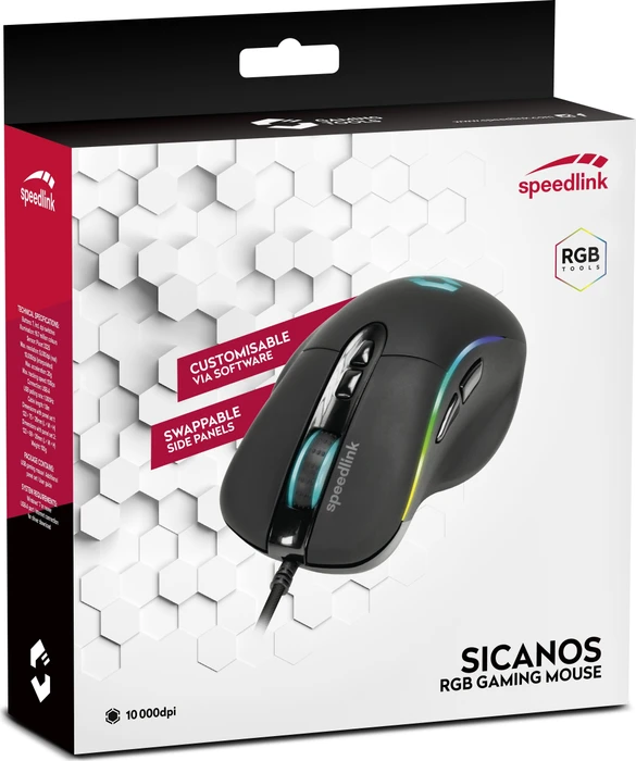Speedlink Sicanos RGB schwarz, USB