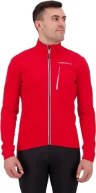 Castelli Go Fahrradjacke red/silver grey (Herren)