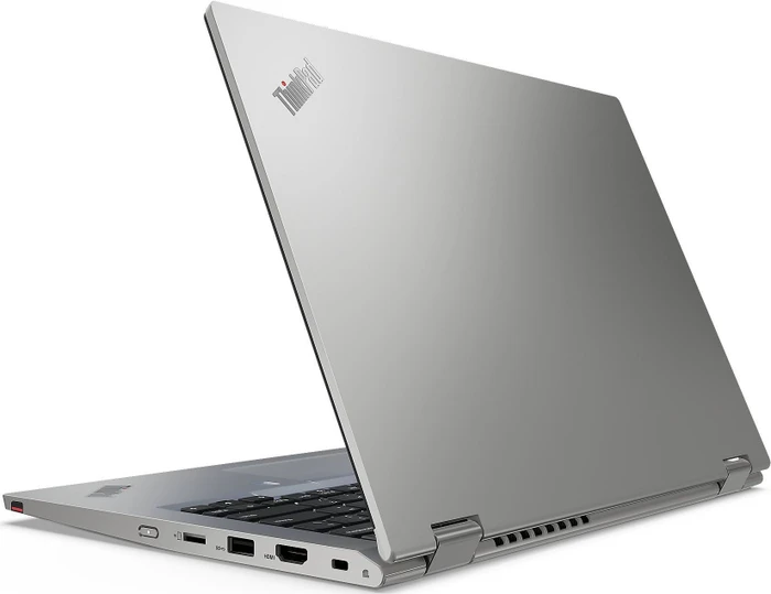 Lenovo ThinkPad L13 Yoga G2 (Intel), silber, Core i5-1135G7, 8GB RAM, 256GB SSD, DE