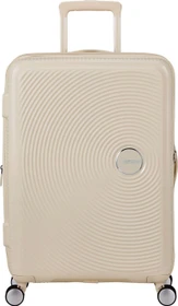 American Tourister Soundbox Spinner erweiterbar M coconut sand