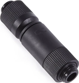 Alphacool ES Schnellverschluss Kupplung Set PushIn Industry Version, 2x G1/4" AG/AG, schwarz