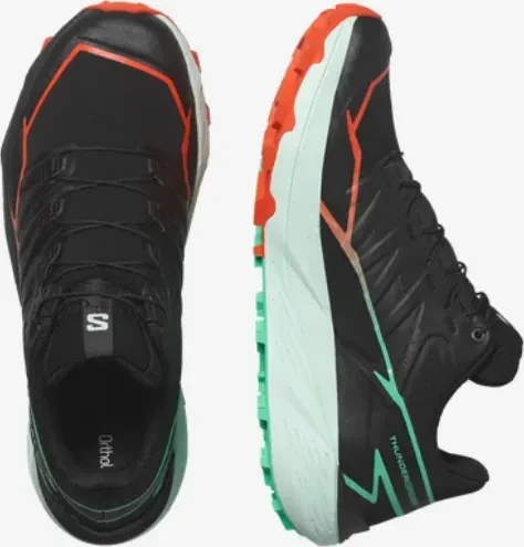 Salomon Thundercross black/cherry tomato/electric green (Damen)