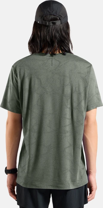 Odlo Zeroweight Engineered Chill-Tec Laufshirt kurzarm shadow melange (Herren)