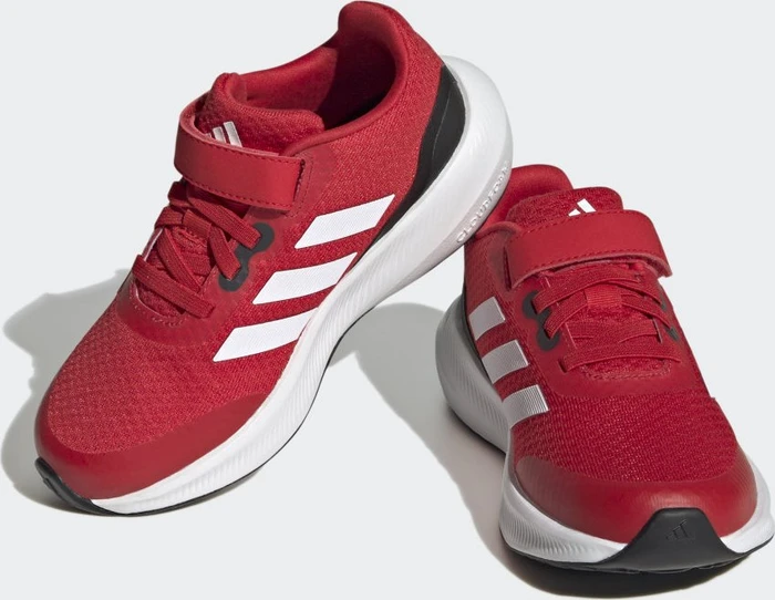 adidas RunFalcon 3.0 Elastic Lace Top Strap better scarlet/cloud white/core black (Junior)