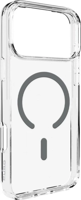 Puro Cover Lite Mag für Apple iPhone 17 Pro transparent/grau