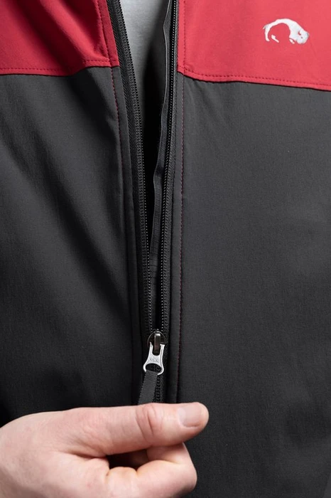 Tatonka Lajus Hooded Funktionsjacke lava red/dark black (Herren)