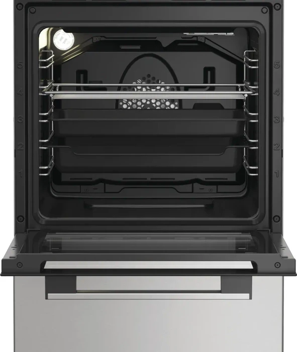 Bauknecht B5V8LMX Elektroherd mit Glaskeramik-Kochfeld