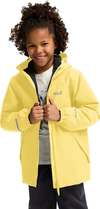 Jack Wolfskin Snow Days Funktionsjacke lemon ice (Junior)