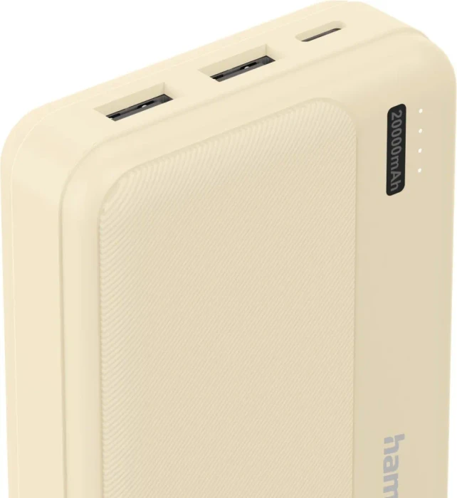 Hama Power Pack Pocket 20 20000mAh beige