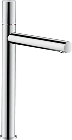 Hansgrohe Axor Uno Waschbeckenarmatur 260 mit Zerogriff für Aufsatzwaschtische und Ablaufgarnitur chrom