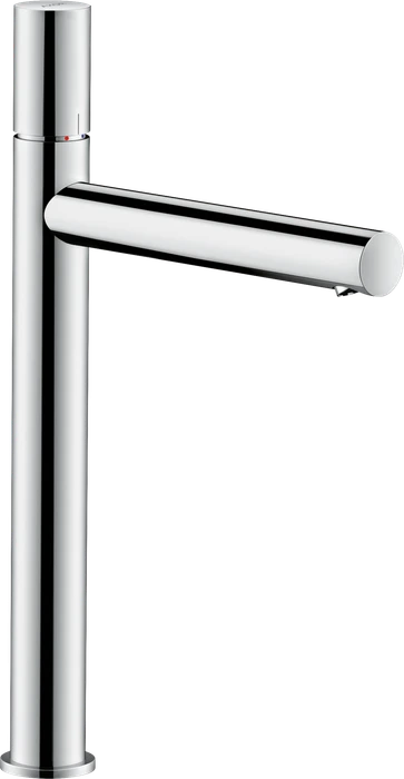 Hansgrohe Axor Uno Waschbeckenarmatur 260 mit Zerogriff für Aufsatzwaschtische und Ablaufgarnitur chrom