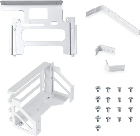 Lian Li O11D EVO Upright GPU Bracket for 40 Series GPU, PCI Slotblende, weiß