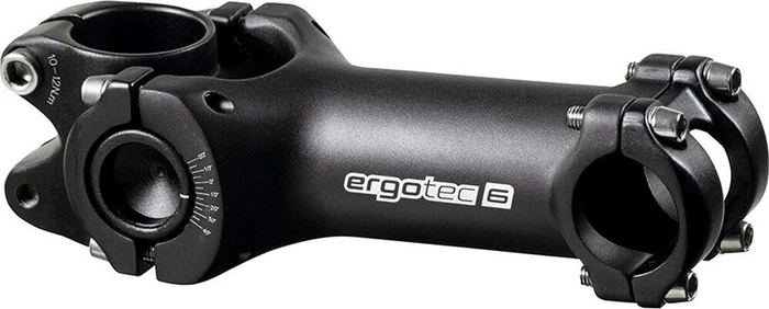 Ergotec Swell 2 25.4mm/28.6mm -20° - +40° Vorbau 80mm schwarz sandgestrahlt