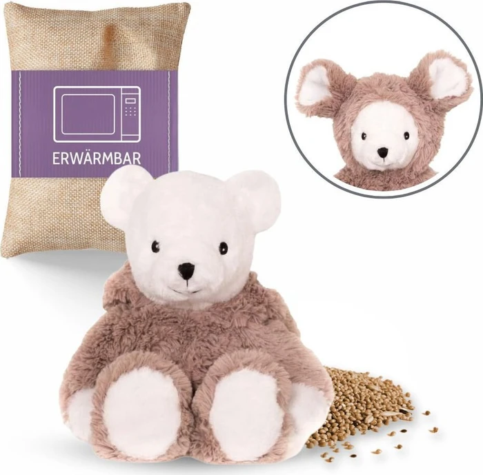 Habibi Family Premium Mouse-Bear "2in1" mit Klettverschluss Wärmetier