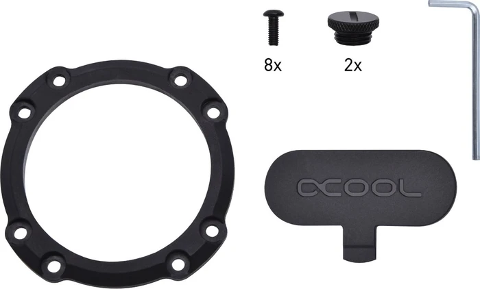 Alphacool ES Reservoir 4U mit D5 Top