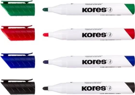 Kores K-Marker XW1 Whiteboardmarker sortiert, 4er-Set